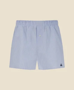 Slim Fit Cotton Broadcloth Striped Boxers