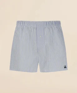 Slim Fit Cotton Broadcloth Striped Boxers