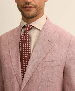 Slim Fit Linen Suit Jacket