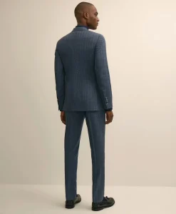 Slim Fit Wool Check 1818 Suit