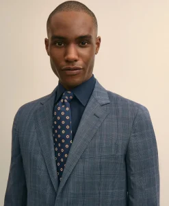 Slim Fit Wool Check 1818 Suit
