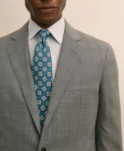 Slim Fit Wool Check 1818 Suit