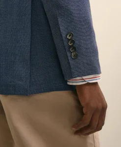 Slim Fit Wool Hopsack Sport Coat
