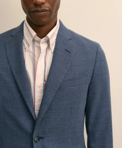 Slim Fit Wool Hopsack Sport Coat