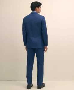 Slim Fit Wool Sharkskin 1818 Suit