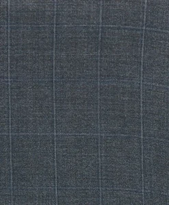 Slim Fit Wool Windowpane 1818 Suit