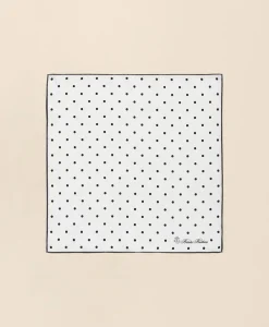 Small Dot Silk Pocket Square