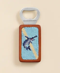 Smathers & Branson Needlepoint Marlin Bottle Opener