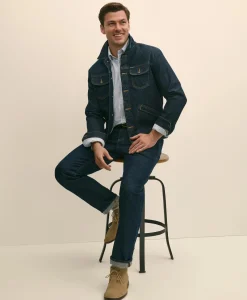 Straight Fit Denim Jeans