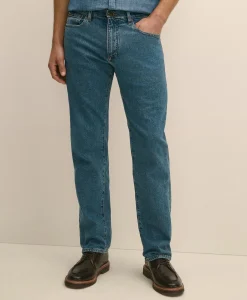 Straight Fit Denim Jeans