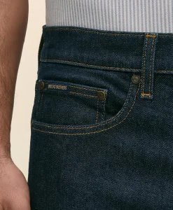 Straight Fit Denim Jeans
