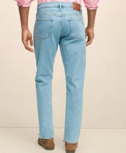 Straight Fit Denim Jeans