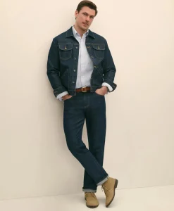 Straight Fit Denim Jeans
