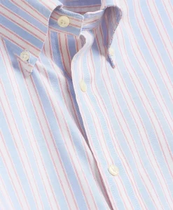 Stretch Cotton Non-Iron Oxford Polo Button Down Sport Shirt