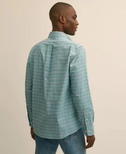 Stretch Cotton Non-Iron Oxford Polo Button Down Sport Shirt