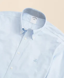 Stretch Non-Iron Oxford Button-Down Collar Sport Shirt