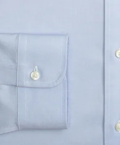 Stretch Supima® Cotton Non-Iron Pinpoint Oxford Button-Down Collar Dress Shirt