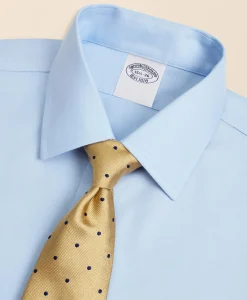 Stretch Supima® Cotton Non-Iron Twill Ainsley Collar Dress Shirt