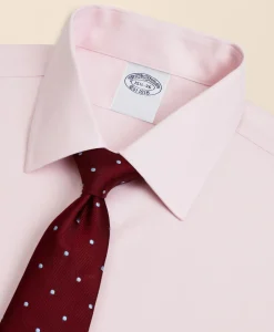 Stretch Supima® Cotton Non-Iron Twill Ainsley Collar Dress Shirt
