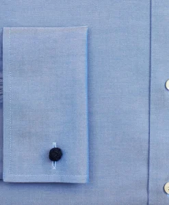 Stretch Supima® Cotton Non-Iron Pinpoint Oxford Ainsley Collar Dress Shirt