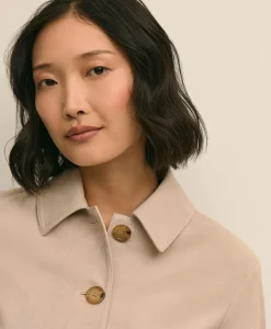 Suede Cropped Jacket