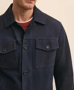 Suede Shirt Jacket