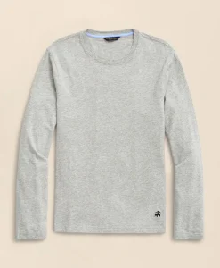 Supima® Cotton Long-Sleeve Logo T-Shirt