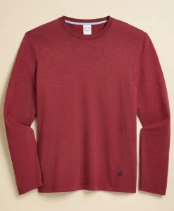 Supima® Cotton Long-Sleeve Logo T-Shirt