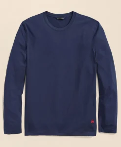 Supima® Cotton Long-Sleeve Logo T-Shirt