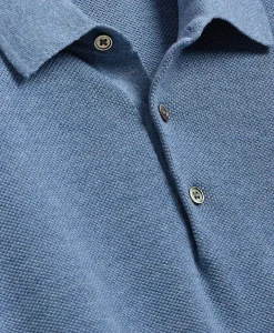 Supima® Cotton Pique Polo Sweater