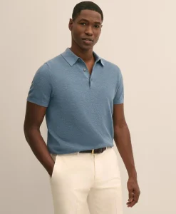 Supima® Cotton Pique Polo Sweater