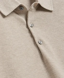 Supima® Cotton Pique Polo Sweater