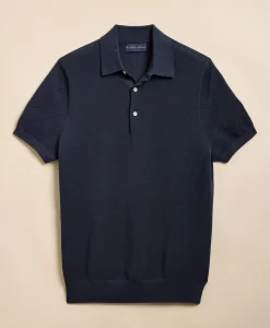 Supima® Cotton Pique Polo Sweater
