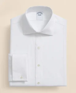Supima® Cotton Poplin English Collar, Pique Bib Tuxedo Shirt