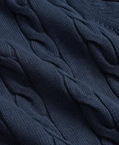 Supima® Cotton Quarter-Zip Tennis Sweater