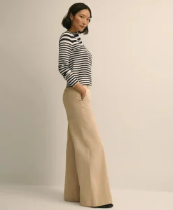 Supima® Cotton Variegated Stripe Cardigan