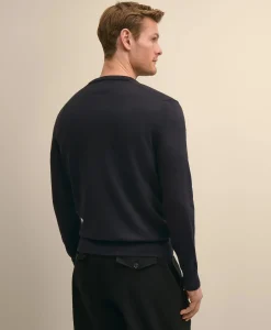 Supima® Cotton V-Neck Sweater