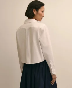 The Cropped Oxford Shirt