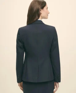 The Essentials Brooks Brothers Stretch Wool Jacket