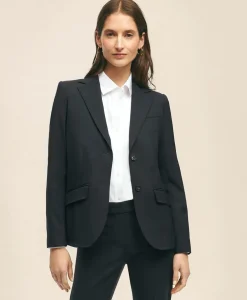 The Essentials Brooks Brothers Stretch Wool Jacket