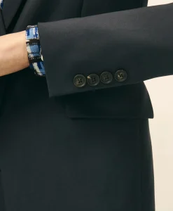 The Essentials Single-Breasted Peak Lapel in Wool Blend