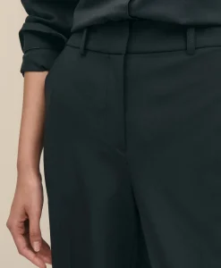 The Essentials Wide-Leg Trousers in Wool Blend