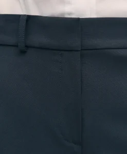 The Essentials Wide-Leg Trousers in Wool Blend