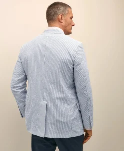 The No. 1 Sack Sport Coat in Cotton Seersucker
