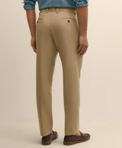 The Pleated Linen-Cotton Pants