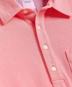 The Vintage Short-Sleeve Garment Dyed Polo Shirt
