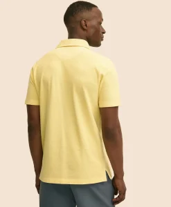 The Vintage Short-Sleeve Garment Dyed Polo Shirt