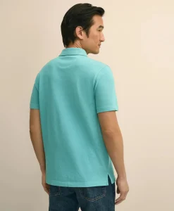The Vintage Short-Sleeve Garment Dyed Polo Shirt