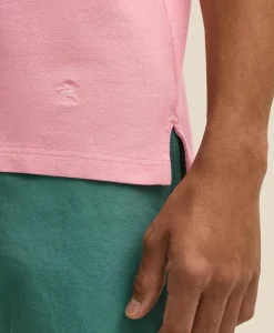The Vintage Short-Sleeve Garment Dyed Polo Shirt