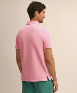 The Vintage Short-Sleeve Garment Dyed Polo Shirt